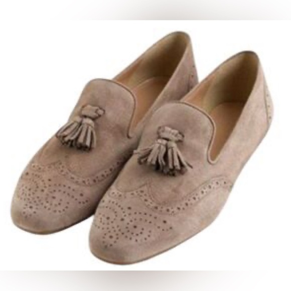 J.Crew loafer suede flats women’s 6 light use - Picture 1 of 7